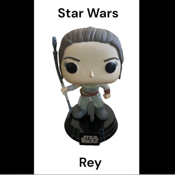 Funko Pop Star Wars Rey - Picture 1 of 2
